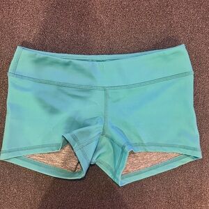 Women's Athletic Teal Shorts